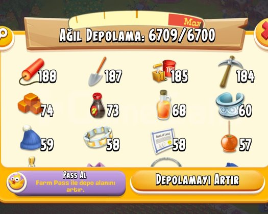 260 SEVİYE HAY DAY FULL HESAP