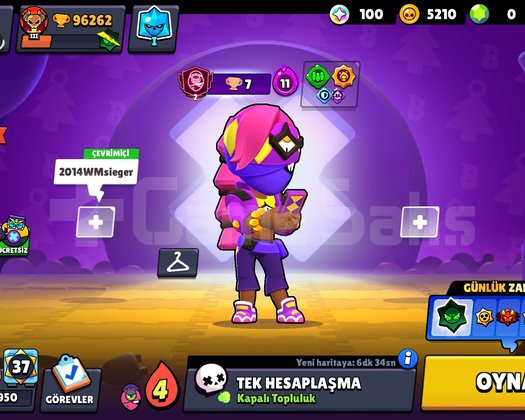 Satılık brawl stars hesabı