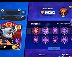 Satılık brawl stars hesabı