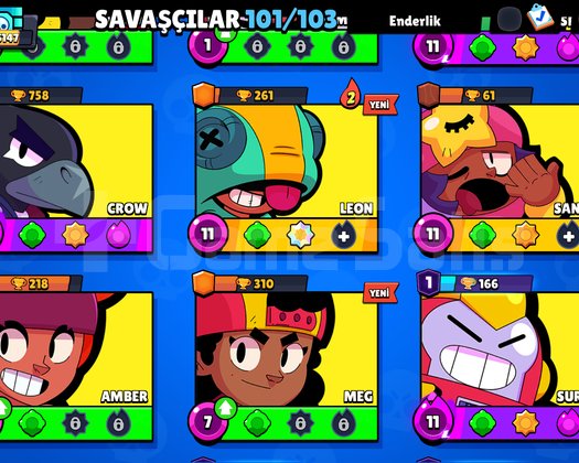 35k kupa 101 karakter 245 kostüm