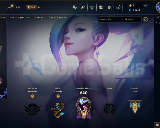 TR | 171 SKİN | UNRANKED