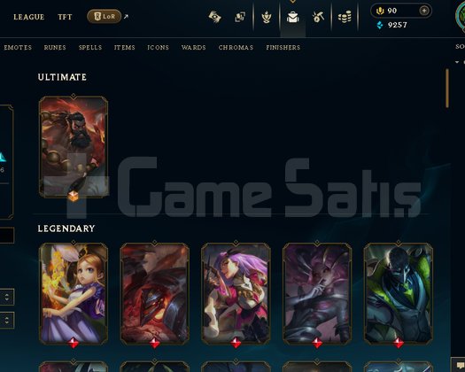 League of legends Diamond hesap