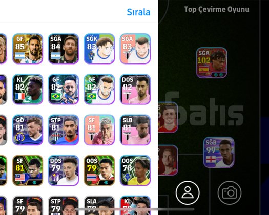 EFOOTBAL HESAP SATIŞI DETAYLAR AÇIKLAMADA