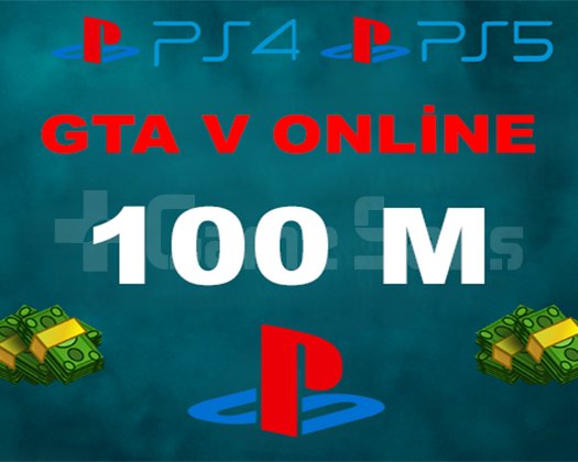 PS4/PS5 100M GTA V ONLİNE BOOST