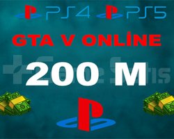 PS4/PS5 200M GTA V ONLİNE BOOST