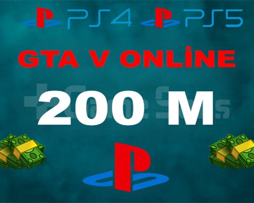 PS4/PS5 200M GTA V ONLİNE BOOST