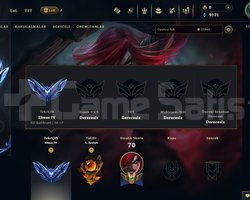 EUW ELMAS 4 10 SKİNLİ HESAP