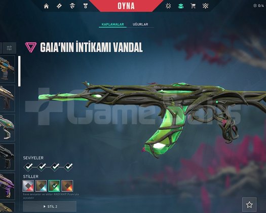 RGX KARAMBİT - KELEBEK - KAOS VANDAL 89 SKİN EFSO