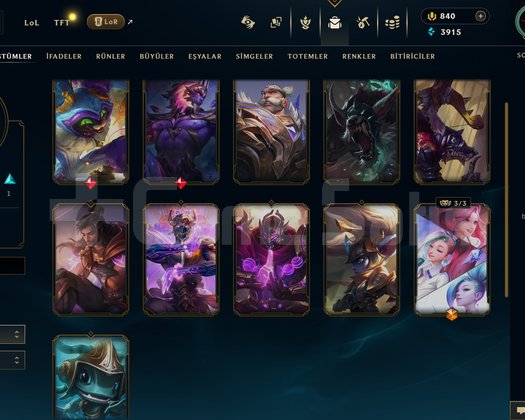 TR ELMAS PEAK 880 RP EBEDİ SKİNLİ RANK KASMALIK