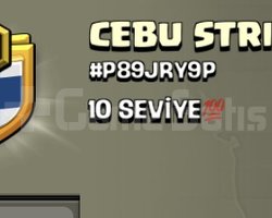 10 SEVİYE SAVAŞÇI KLAN CEBU STRIKER