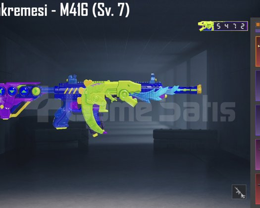 264 DESTANSI !! 72 SİLAH !! 5 MAX M416 !!