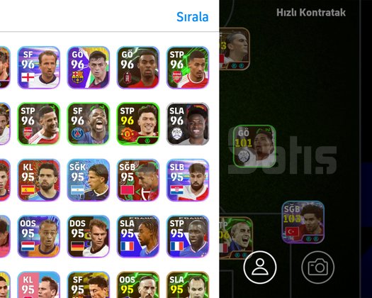 TEK BAĞ DOPDOLU HESAP 106 MESSİ 104 DROGBA KAÇMAZ
