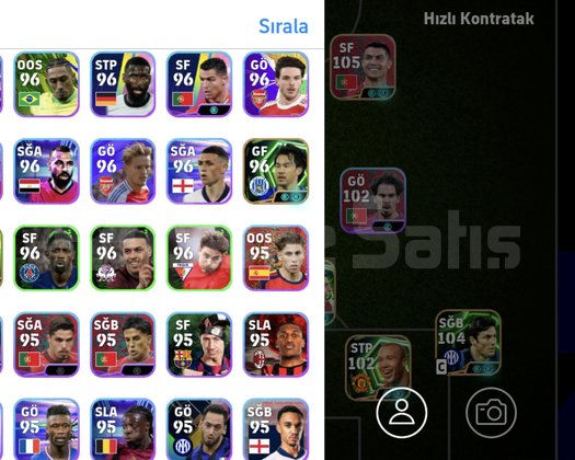 3225 107 ETO 106 KAHN 105 RONALDO HARİKA ÖTESİ