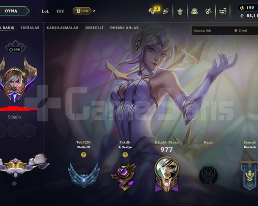 12 SENELİK EMEĞİMİ SATIYORUM 890 LEVEL LOL HESABI
