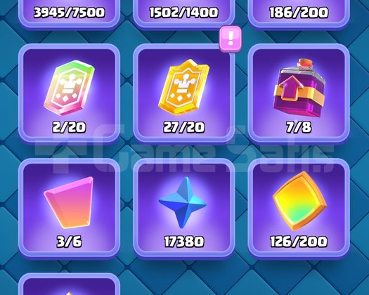 CLASH ROYALE FULL HESAP KUPA YOLU BİTMİŞ BOL TAŞLI