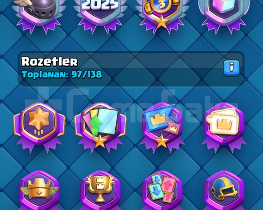 CLASH ROYALE FULL HESAP KUPA YOLU BİTMİŞ BOL TAŞLI