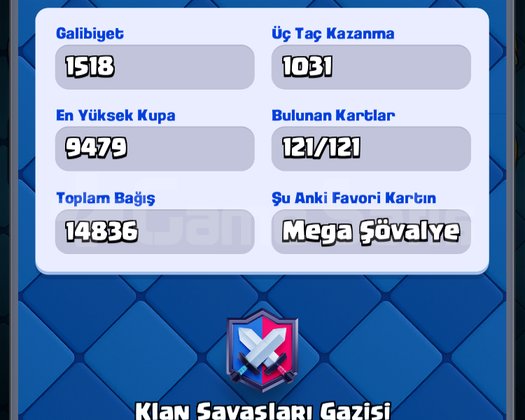 CLASH ROYALE 5 YILLIK DOLU HESAP