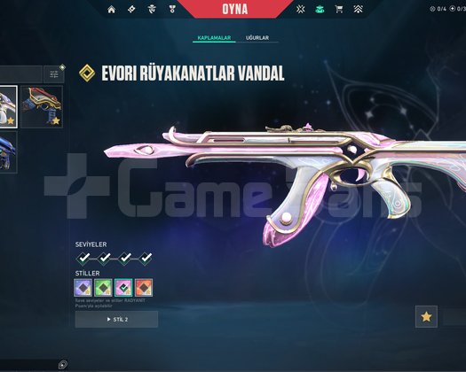 Skin Dolu Hesap! EVORI VANDAL + FATİH PHANTOM +