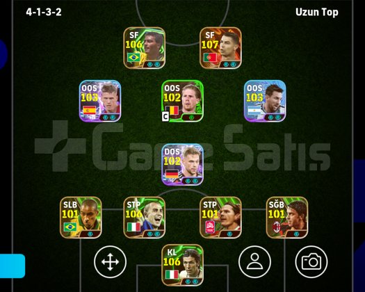 107 RONALDO 106 ROMARİO