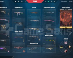 5 Setli+50den Fazla Skin+Kusursuz