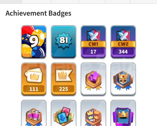 34 tane max gerisi 15 Level hesap