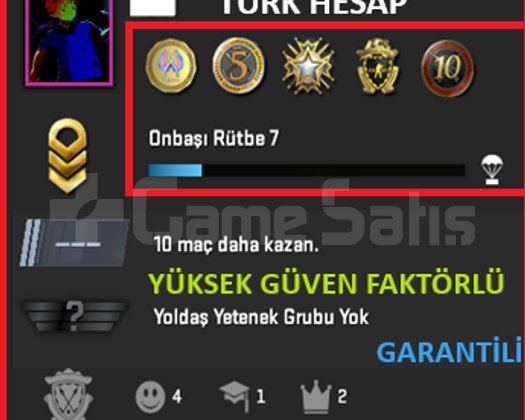 TR ANINDA TESLİM | 5 MADALYA | 558 SAAT |FACET