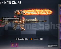 PUBG MOBİLE SATILIK HESAP !! M4 4 SEVİYE !!