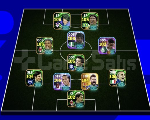 KG 3222 3 BOMBACI+RONALDİNHO+PİQUE+VANDİJK