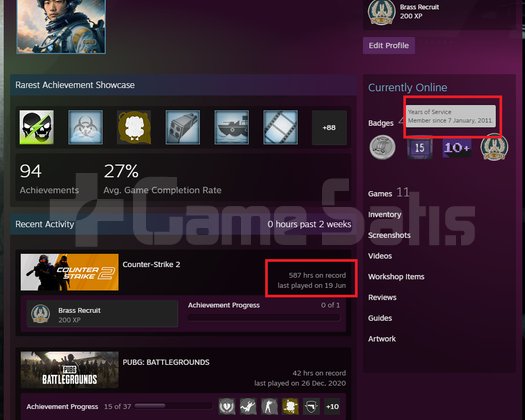 ANINDA TESLİM | 7 MADALYA | 587 SAAT | FACEIT