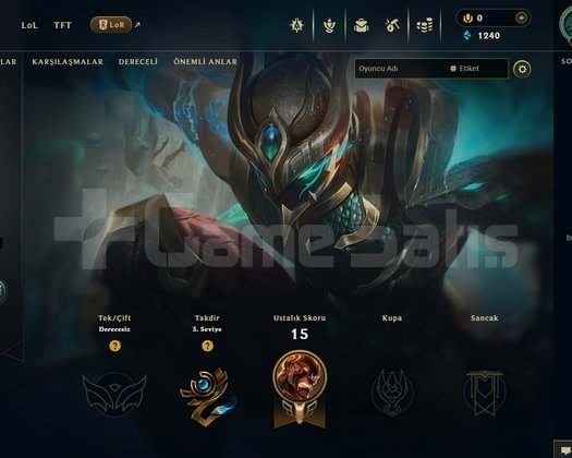 TR Unranked | 7 Kostüm - 32 Hero | LoL