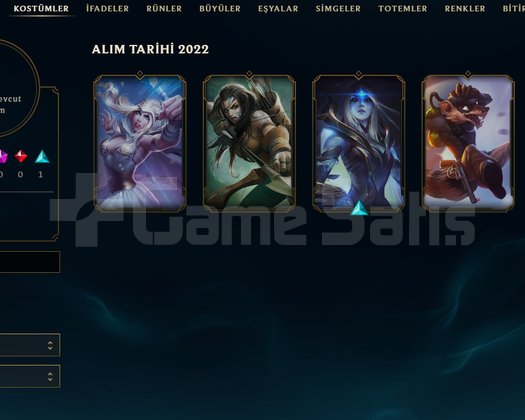 TR Unranked | 4 Kostüm - 24 Hero | LoL