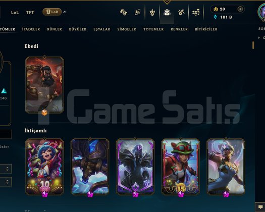 EUW | 280 SKİN | PLATİN 2