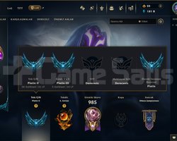 EUW | 280 SKİN | PLATİN 2