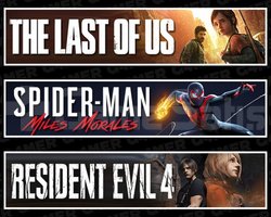 The Last Of Us 1 +Miles M. +Resident Evil 4