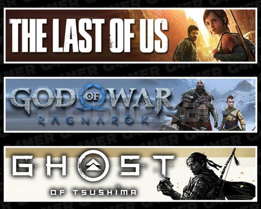 The Last Of Us 1 +Ragnarök +Ghost Of Tsushima