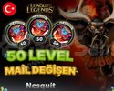 TR + 50 LEVEL | MAİL DEĞİŞEN | HESAPLAR!