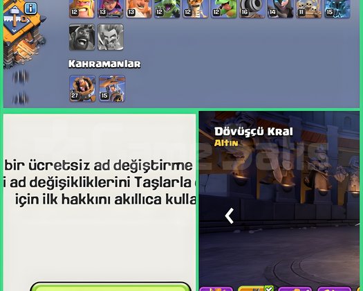 !! ÜCRETSİZ İSİM 100 SV KRALİÇE UYGUN TH 17 !!