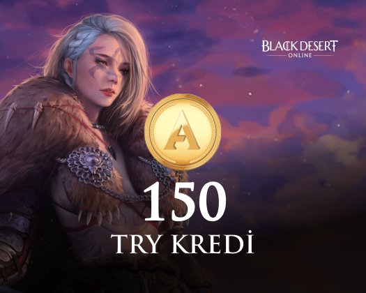 Black Desert 150 TRY Kredi