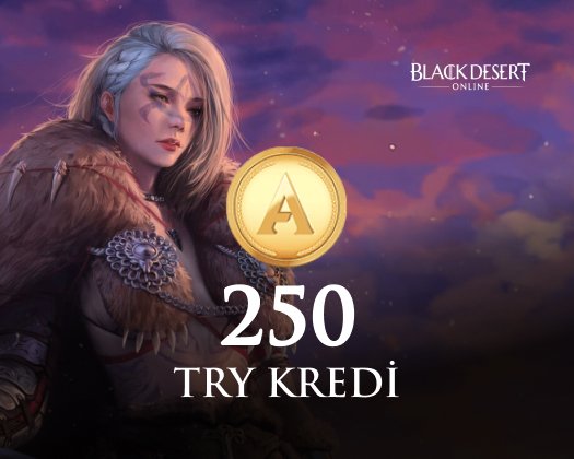 Black Desert 250 TRY Kredi