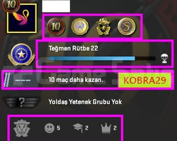 FACEİT+ 4 MADALYA 230 WİN 591 SAAT SEÇKİN
