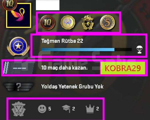FACEİT+ 4 MADALYA 230 WİN 591 SAAT SEÇKİN