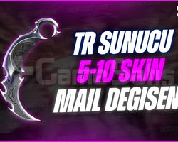 TR SUNUCU VALORANT 5-10 SKİN MAİL DEĞİŞEN