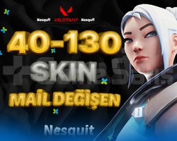 VIP | 40-130 SKİN | MAİL DEĞİŞEN | +7.000 SATIŞ