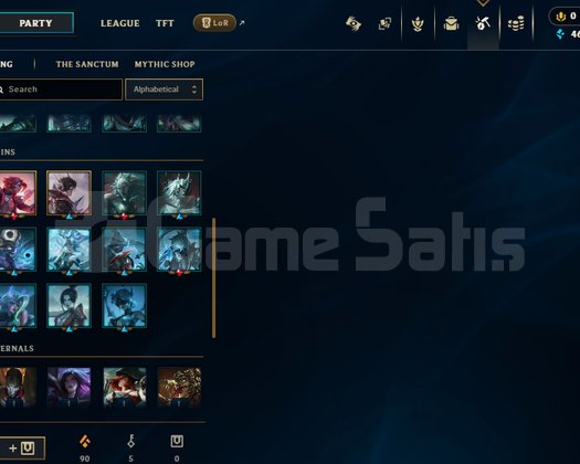 58Wr Diamond 3 West Lol Hesabı