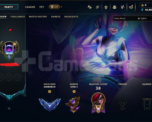 58Wr Diamond 3 West Lol Hesabı