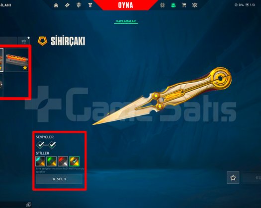 209 SEVİYE + KELEBEK + ARCANE + 3 BIÇAK / KAOS!