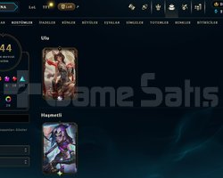 Yükselen efsane ahri + arcane jinx değerli hesap