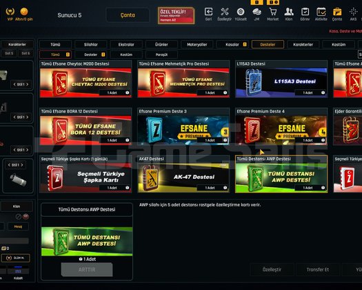 52K Materyalli 62 Seviye Zula Hesabı