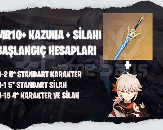 EU | MR10+ Kazuha + Silahı - Başlangıç