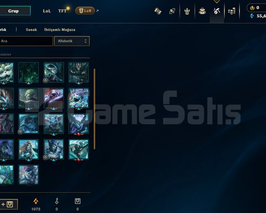 EUW HİGH MMR 65 WR DİAMOND 4 HESAP